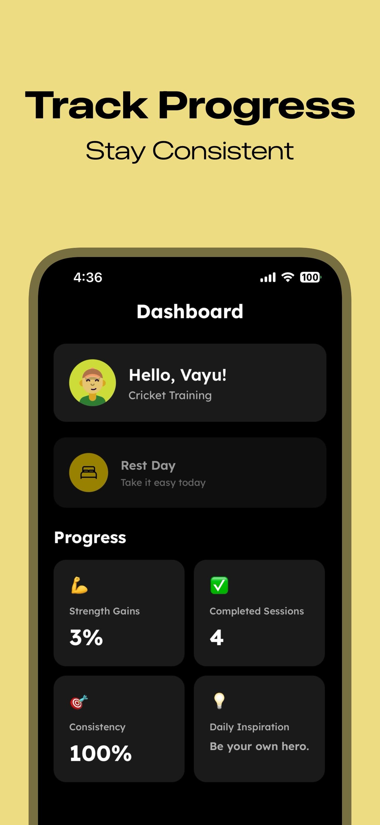 TrainSmart App Screenshot 1
